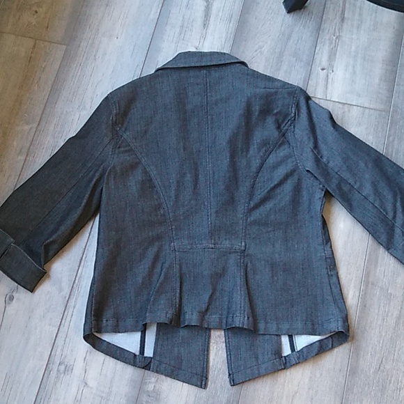 Cato Black Denim Jacket/Blazer SIZE M - Picture 14 of 16